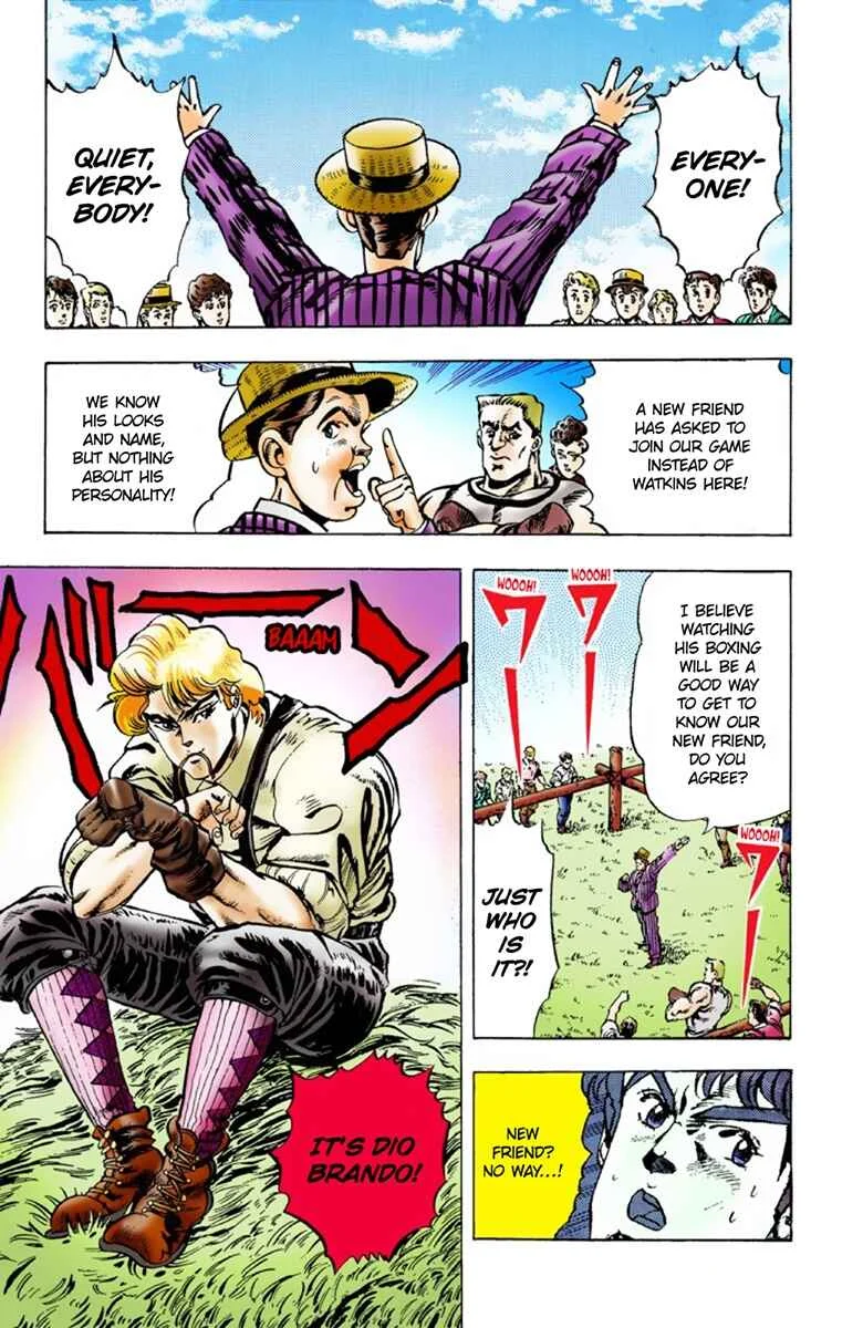 JoJo no Kimyou na Bouken: Part 1 - Phantom Blood Color-ban Chapter 2: Dio Brando the Invader Part 1 - Page 14