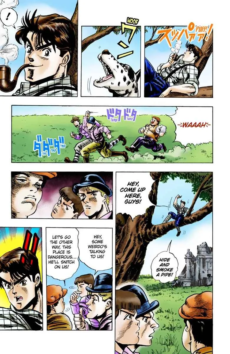 JoJo no Kimyou na Bouken: Part 1 - Phantom Blood Color-ban Chapter 3: Dio Brando the Invader Part 2 - Page 8