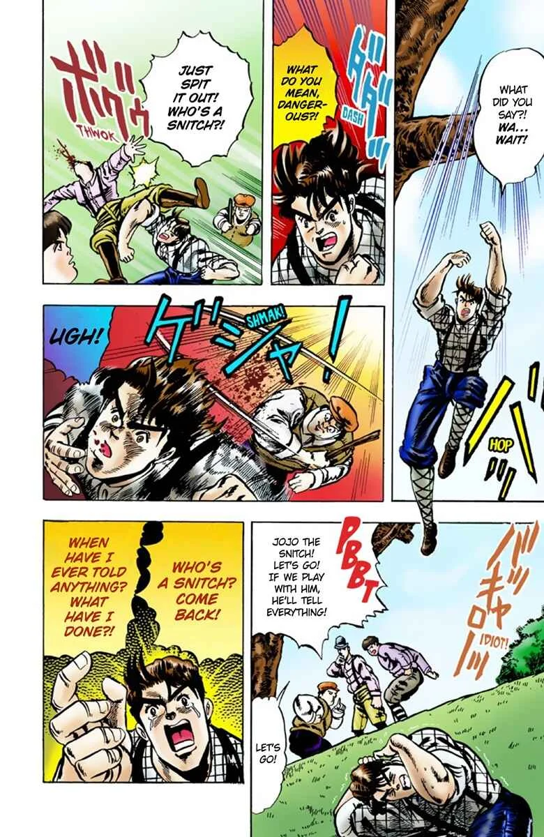 JoJo no Kimyou na Bouken: Part 1 - Phantom Blood Color-ban Chapter 3: Dio Brando the Invader Part 2 - Page 9