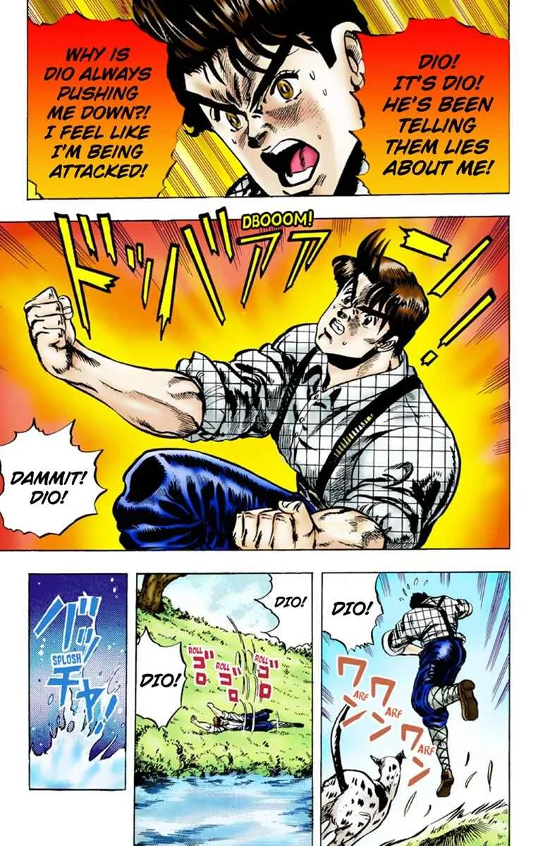 JoJo no Kimyou na Bouken: Part 1 - Phantom Blood Color-ban Chapter 3: Dio Brando the Invader Part 2 - Page 10
