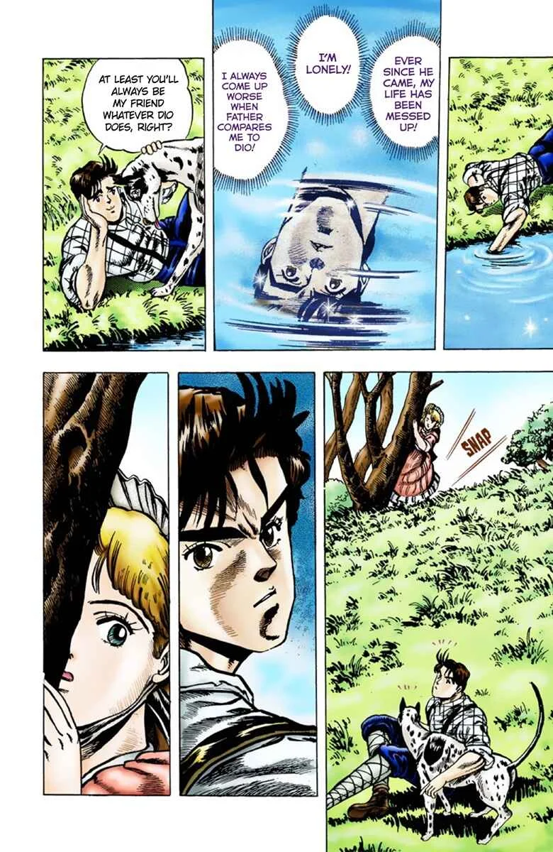 JoJo no Kimyou na Bouken: Part 1 - Phantom Blood Color-ban Chapter 3: Dio Brando the Invader Part 2 - Page 11