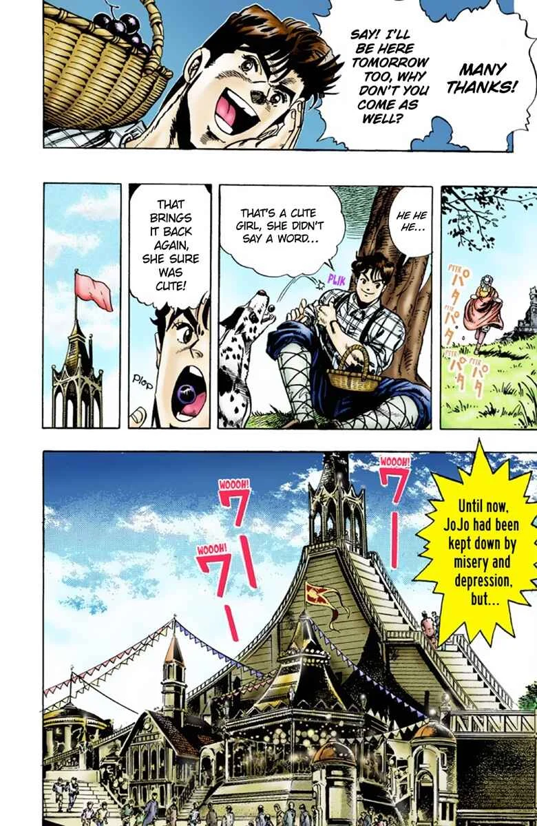 JoJo no Kimyou na Bouken: Part 1 - Phantom Blood Color-ban Chapter 3: Dio Brando the Invader Part 2 - Page 13