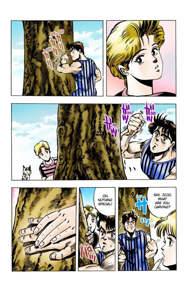 JoJo no Kimyou na Bouken: Part 1 - Phantom Blood Color-ban Chapter 3: Dio Brando the Invader Part 2 - Page 17