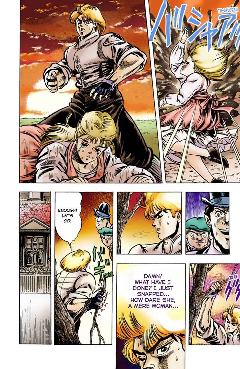 JoJo no Kimyou na Bouken: Part 1 - Phantom Blood Color-ban Chapter 4: Dio Brando the Invader Part 3 - Page 7