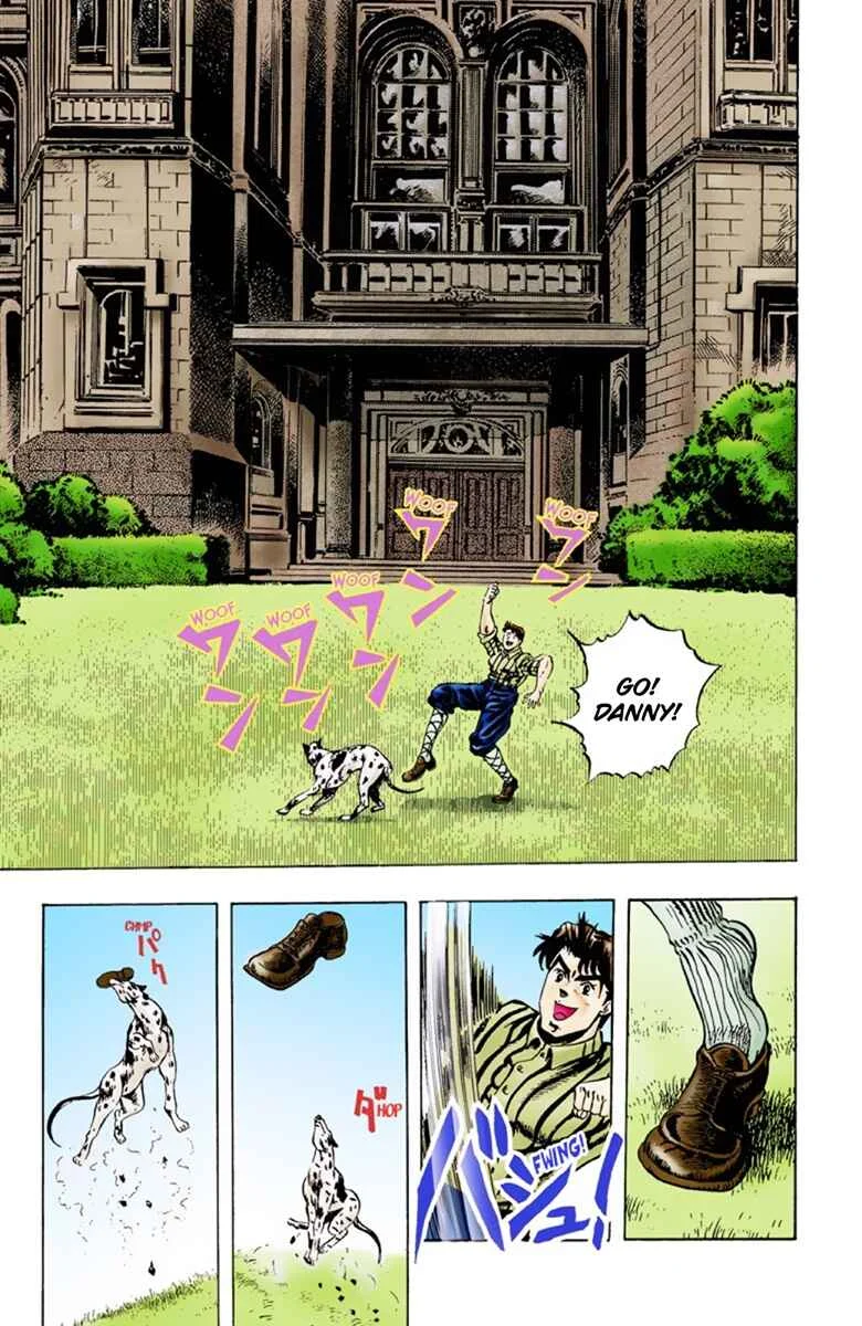 JoJo no Kimyou na Bouken: Part 1 - Phantom Blood Color-ban Chapter 4: Dio Brando the Invader Part 3 - Page 8