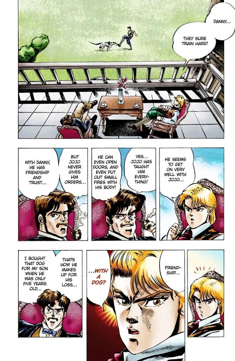 JoJo no Kimyou na Bouken: Part 1 - Phantom Blood Color-ban Chapter 4: Dio Brando the Invader Part 3 - Page 9