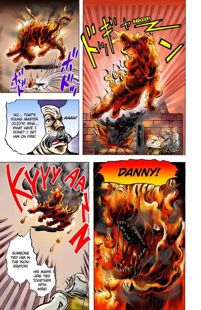 JoJo no Kimyou na Bouken: Part 1 - Phantom Blood Color-ban Chapter 5: Dio Brando the Invader Part 4 - Page 12