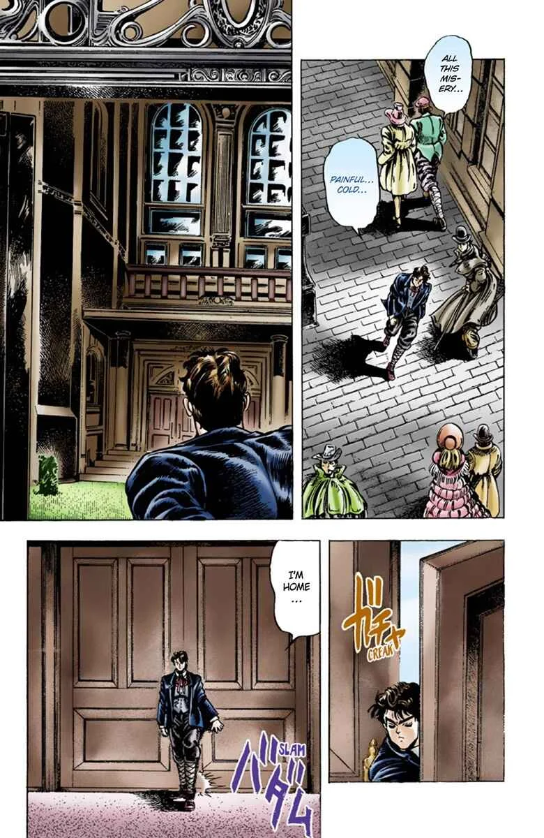 JoJo no Kimyou na Bouken: Part 1 - Phantom Blood Color-ban Chapter 5: Dio Brando the Invader Part 4 - Page 16