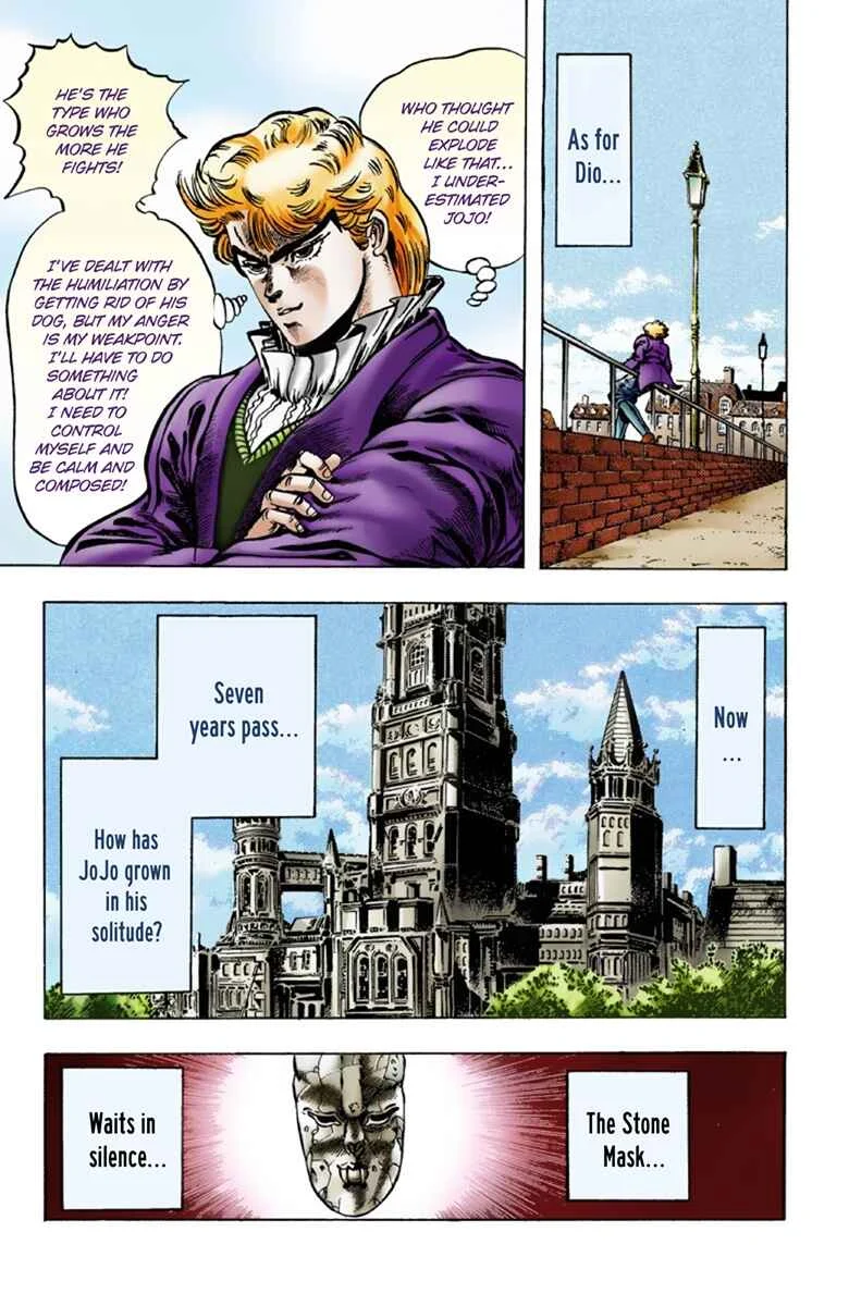 JoJo no Kimyou na Bouken: Part 1 - Phantom Blood Color-ban Chapter 5: Dio Brando the Invader Part 4 - Page 20