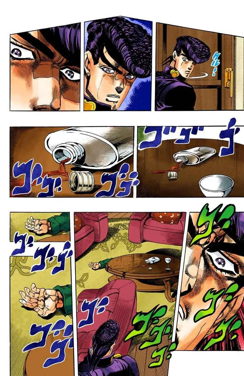 JoJo no Kimyou na Bouken: Part 4 - Diamond wa Kudakenai Color-ban Chapter 5: Josuke Higashikata Meets Angelo! - Part 2 - Page 10