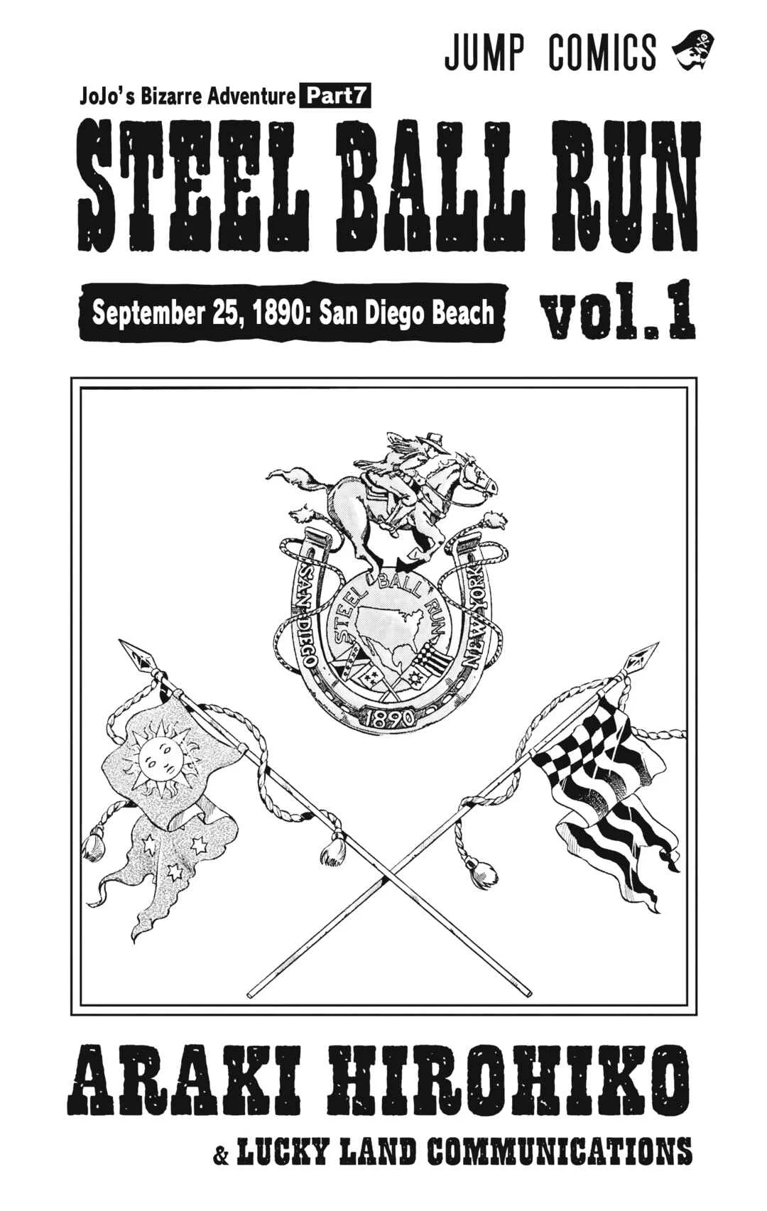 JoJo no Kimyou na Bouken: Part 7 - Steel Ball Run Chapter 1: The "Steel Ball Run" Press Conference - Page 4