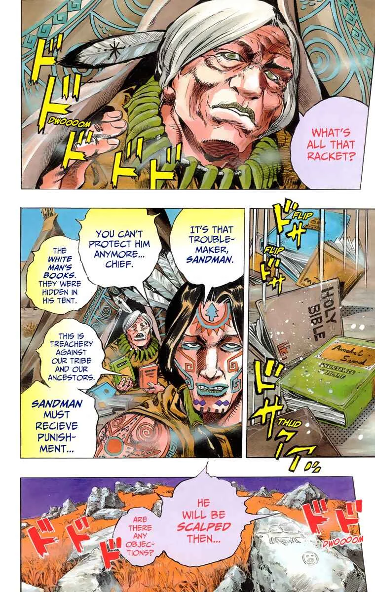JoJo no Kimyou na Bouken: Part 7 - Steel Ball Run Chapter 1: The "Steel Ball Run" Press Conference - Page 8