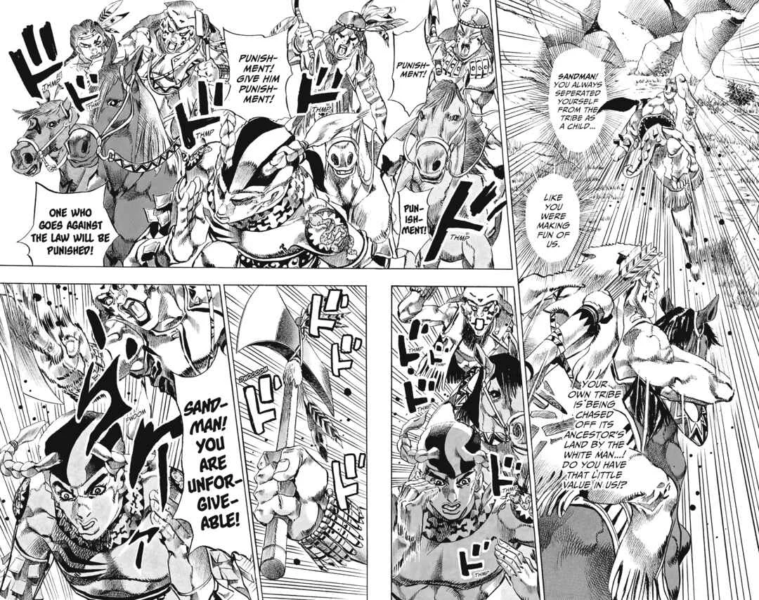 JoJo no Kimyou na Bouken: Part 7 - Steel Ball Run Chapter 1: The "Steel Ball Run" Press Conference - Page 12