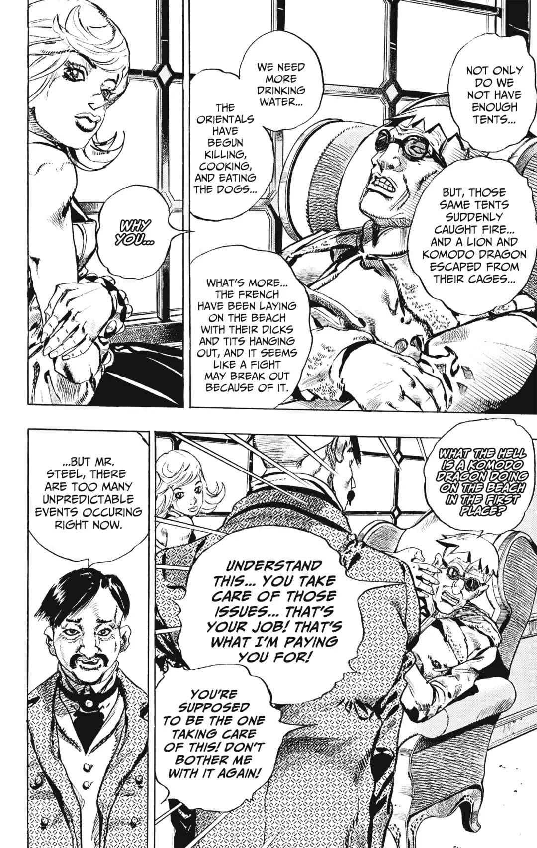 JoJo no Kimyou na Bouken: Part 7 - Steel Ball Run Chapter 1: The "Steel Ball Run" Press Conference - Page 27