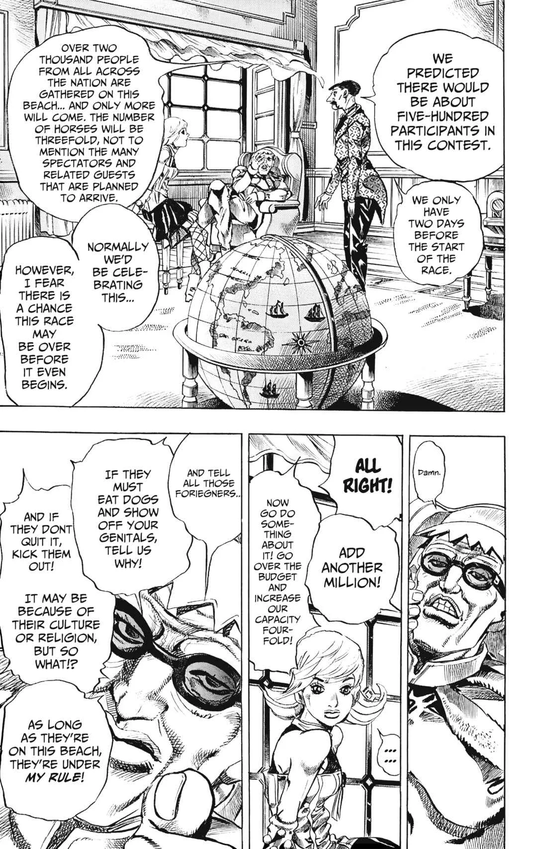 JoJo no Kimyou na Bouken: Part 7 - Steel Ball Run Chapter 1: The "Steel Ball Run" Press Conference - Page 28