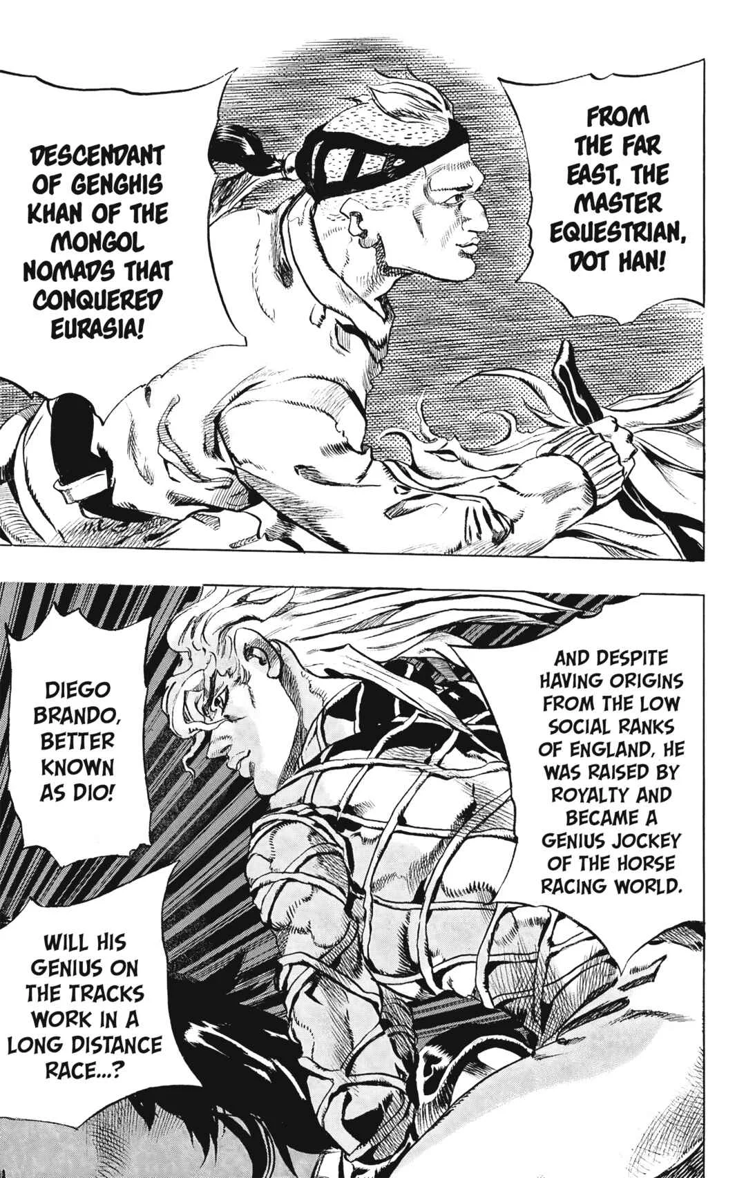 JoJo no Kimyou na Bouken: Part 7 - Steel Ball Run Chapter 1: The "Steel Ball Run" Press Conference - Page 39