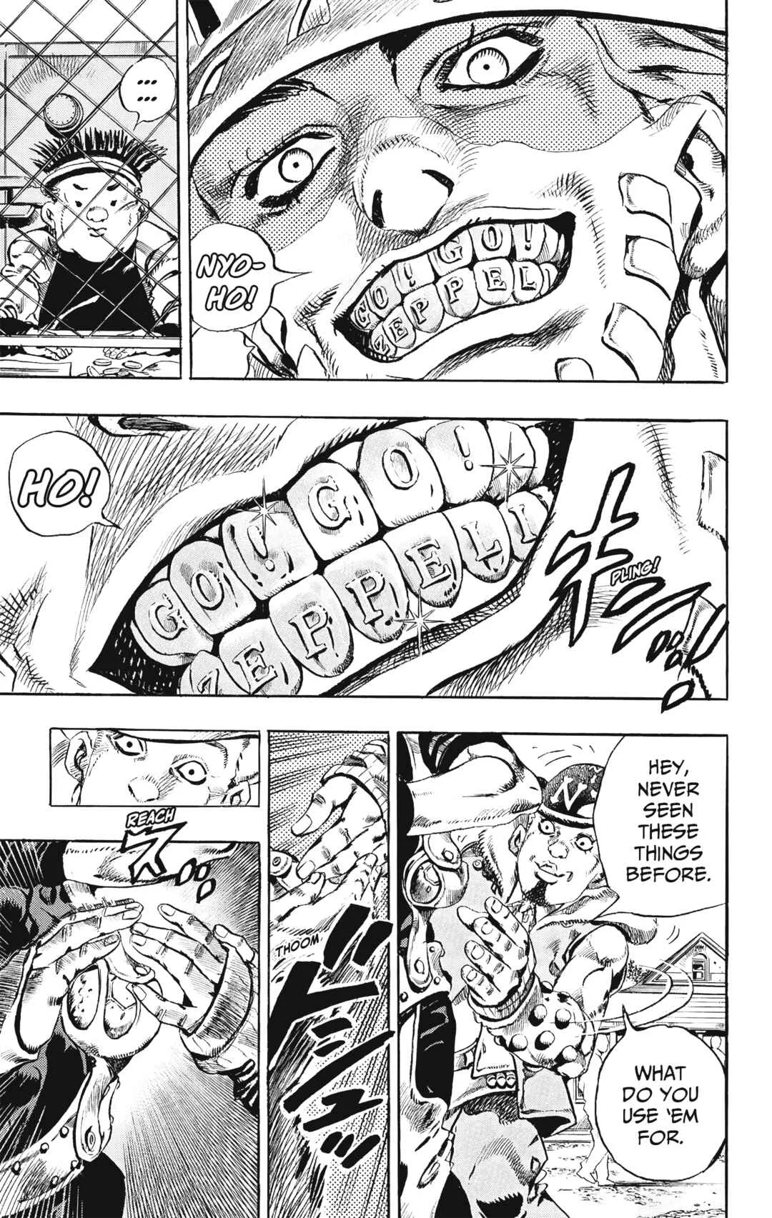 JoJo no Kimyou na Bouken: Part 7 - Steel Ball Run Chapter 1: The "Steel Ball Run" Press Conference - Page 45