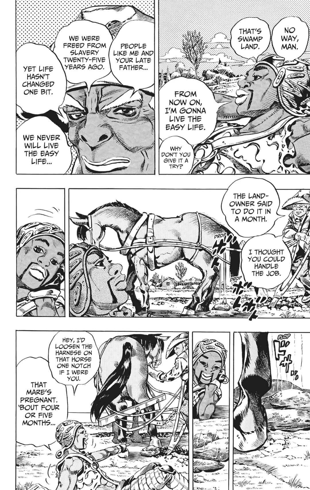 JoJo no Kimyou na Bouken: Part 7 - Steel Ball Run Chapter 2: Gyro Zeppeli - Page 5