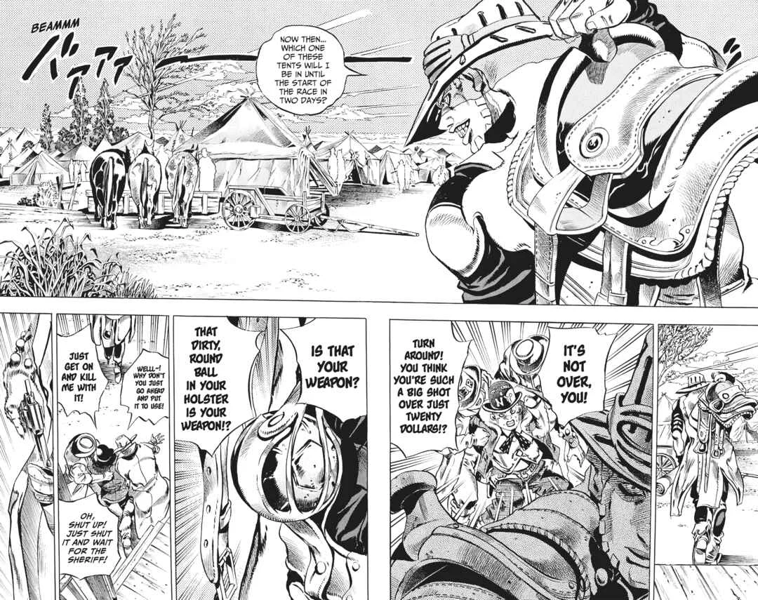 JoJo no Kimyou na Bouken: Part 7 - Steel Ball Run Chapter 2: Gyro Zeppeli - Page 11