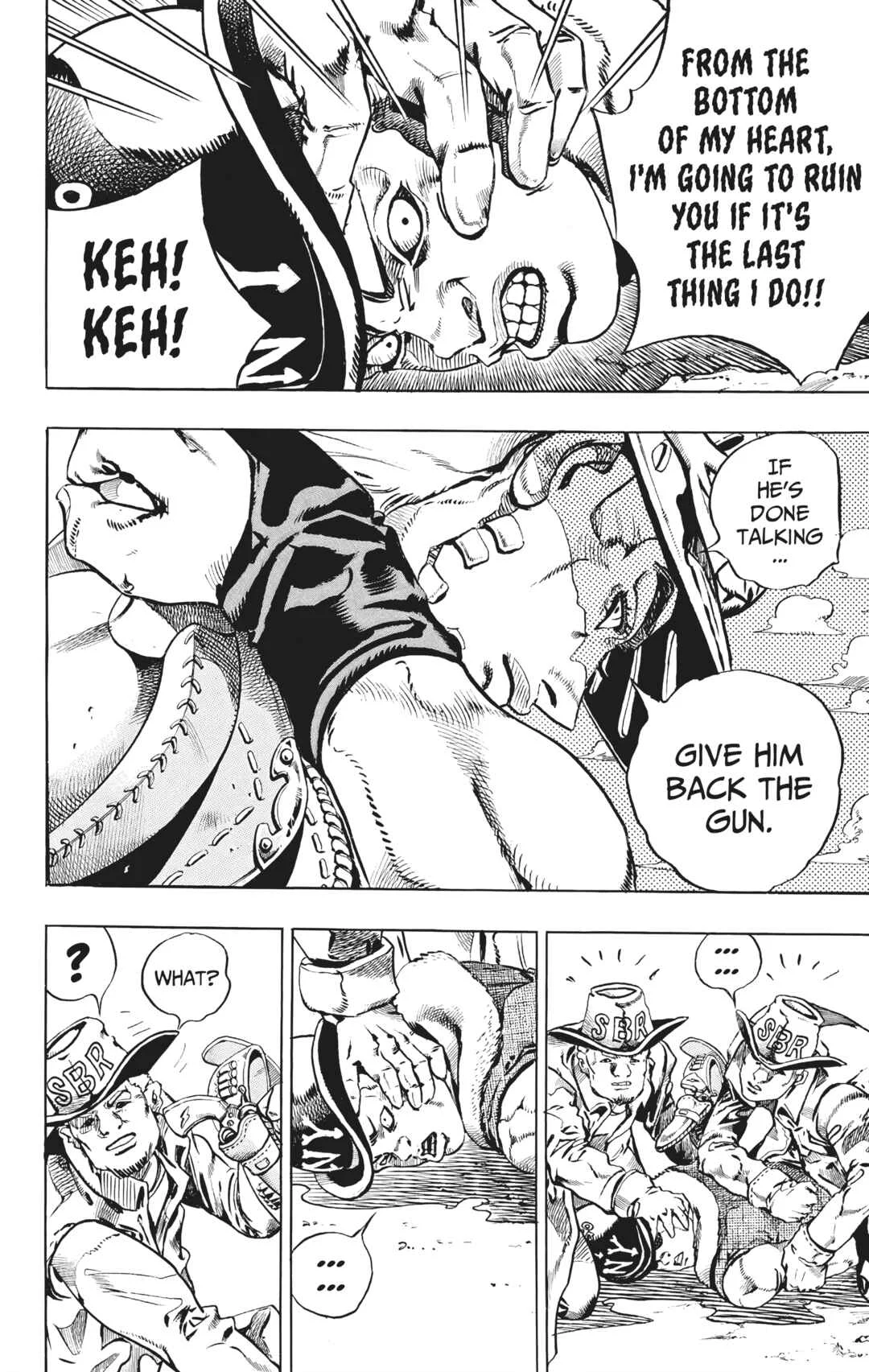 JoJo no Kimyou na Bouken: Part 7 - Steel Ball Run Chapter 2: Gyro Zeppeli - Page 14