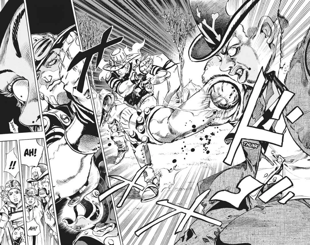 JoJo no Kimyou na Bouken: Part 7 - Steel Ball Run Chapter 2: Gyro Zeppeli - Page 19
