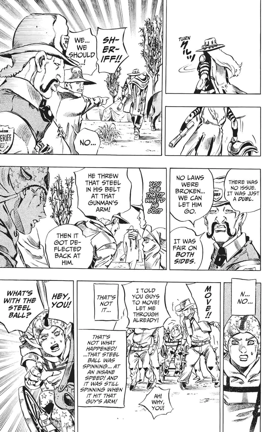 JoJo no Kimyou na Bouken: Part 7 - Steel Ball Run Chapter 2: Gyro Zeppeli - Page 25
