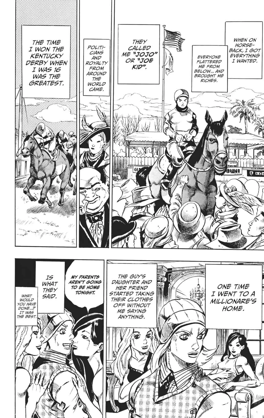 JoJo no Kimyou na Bouken: Part 7 - Steel Ball Run Chapter 3: Johnny Joestar - Page 4