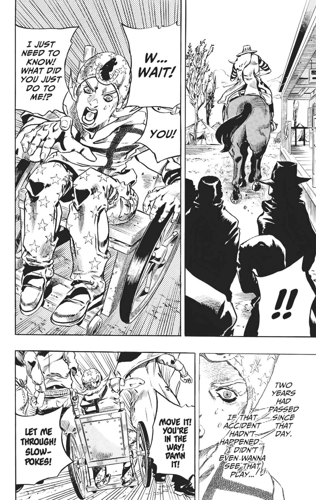 JoJo no Kimyou na Bouken: Part 7 - Steel Ball Run Chapter 3: Johnny Joestar - Page 21