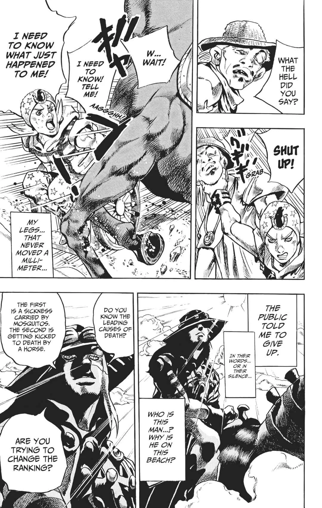 JoJo no Kimyou na Bouken: Part 7 - Steel Ball Run Chapter 3: Johnny Joestar - Page 22