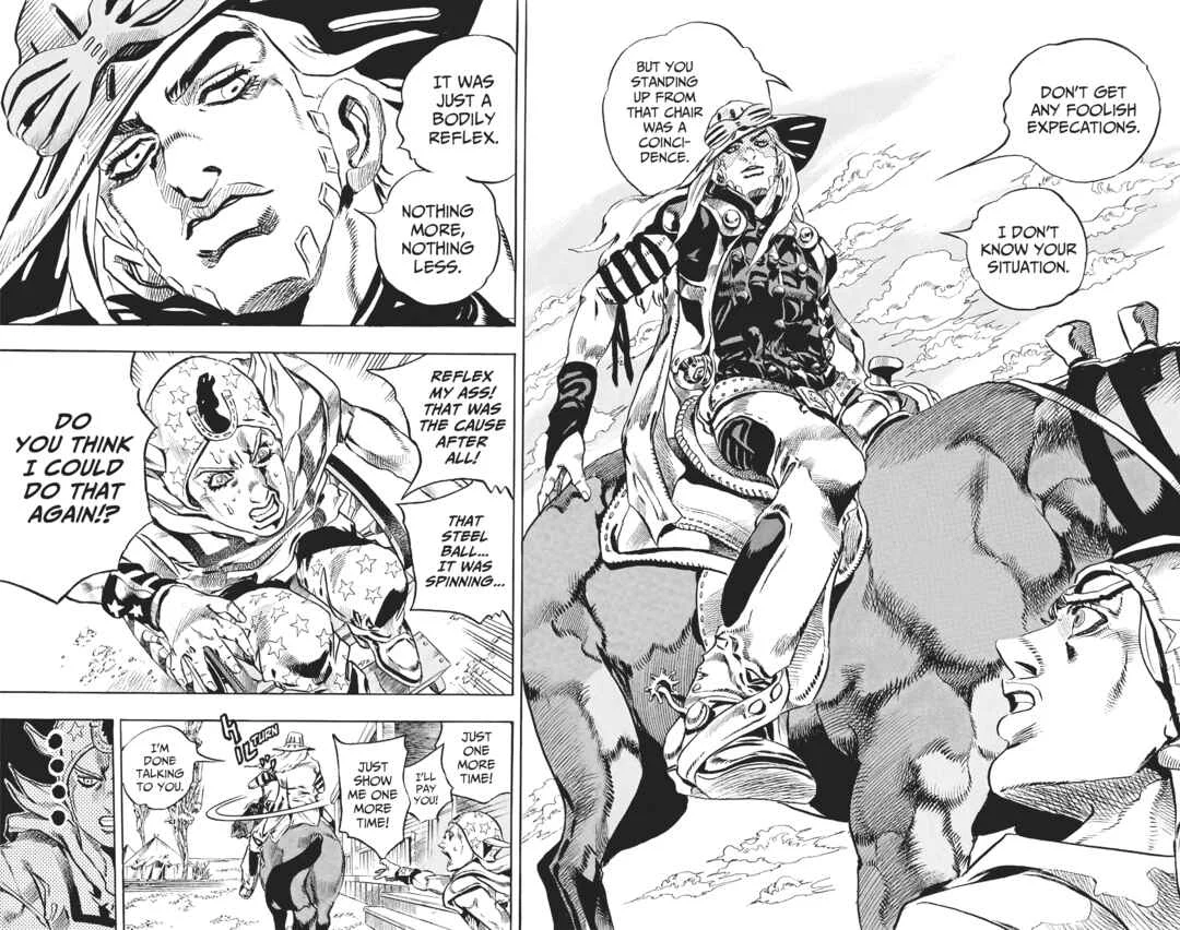 JoJo no Kimyou na Bouken: Part 7 - Steel Ball Run Chapter 3: Johnny Joestar - Page 23