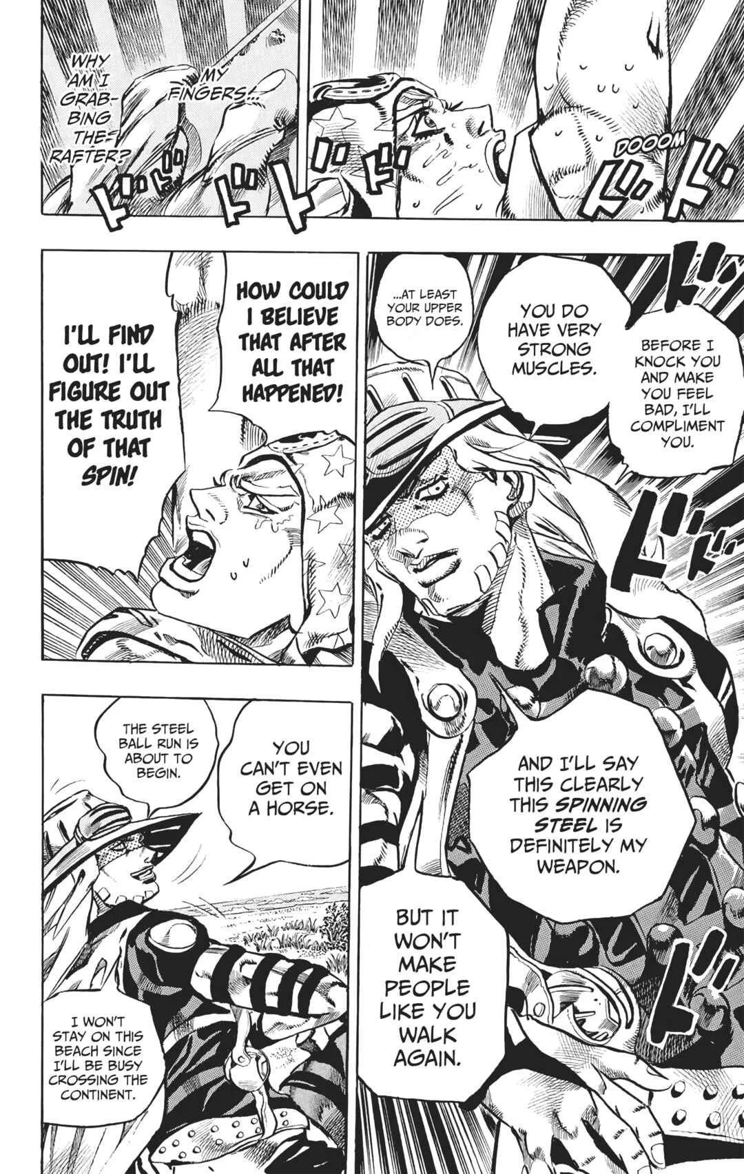 JoJo no Kimyou na Bouken: Part 7 - Steel Ball Run Chapter 3: Johnny Joestar - Page 28
