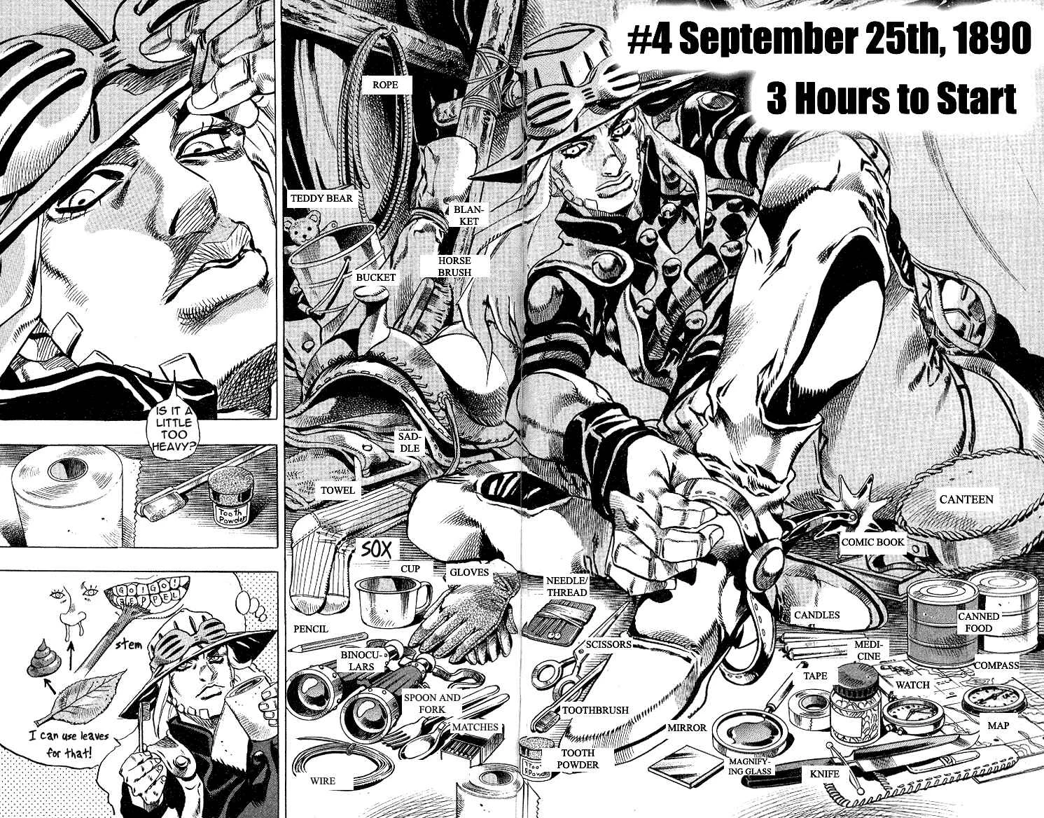 JoJo no Kimyou na Bouken: Part 7 - Steel Ball Run Chapter 4: September 25 1890 - 3 Hours to Start - Page 2