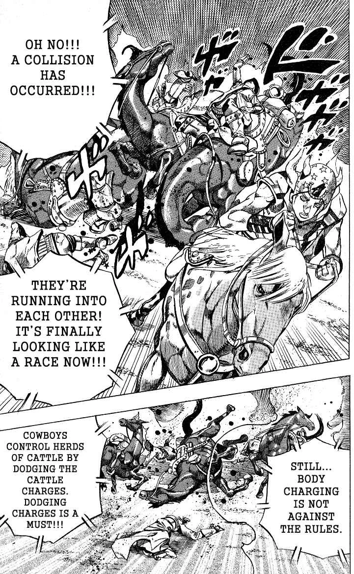 JoJo no Kimyou na Bouken: Part 7 - Steel Ball Run Chapter 5: 1st Stage 15,000 Meters - Page 10
