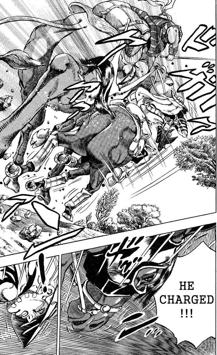JoJo no Kimyou na Bouken: Part 7 - Steel Ball Run Chapter 5: 1st Stage 15,000 Meters - Page 13