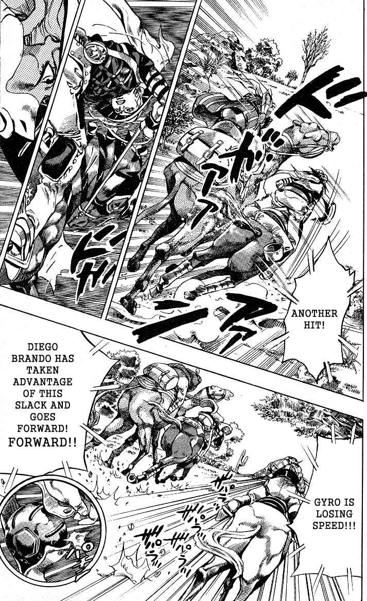 JoJo no Kimyou na Bouken: Part 7 - Steel Ball Run Chapter 5: 1st Stage 15,000 Meters - Page 15