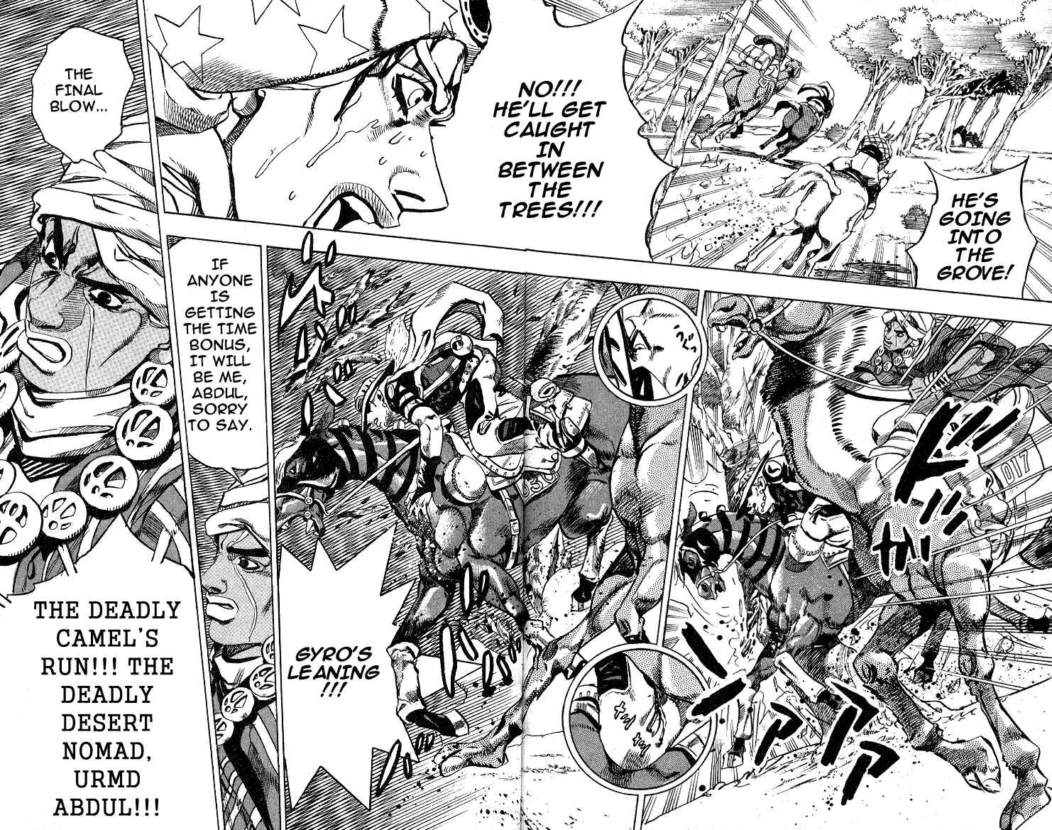 JoJo no Kimyou na Bouken: Part 7 - Steel Ball Run Chapter 5: 1st Stage 15,000 Meters - Page 17