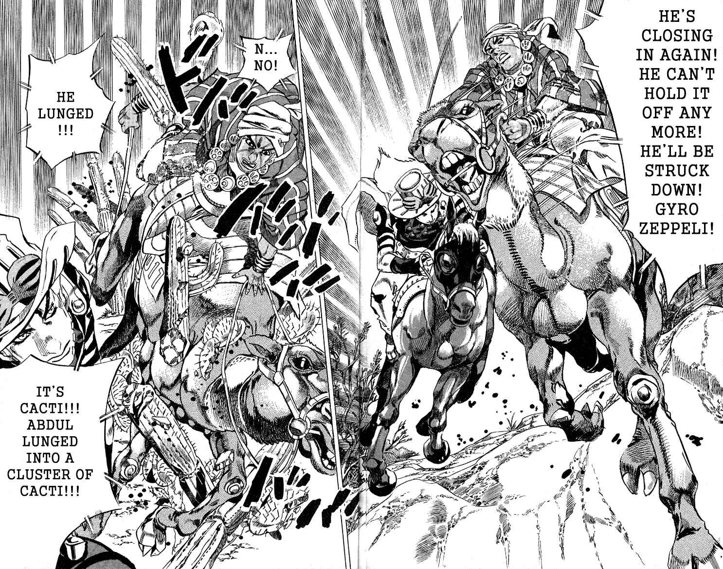 JoJo no Kimyou na Bouken: Part 7 - Steel Ball Run Chapter 5: 1st Stage 15,000 Meters - Page 18