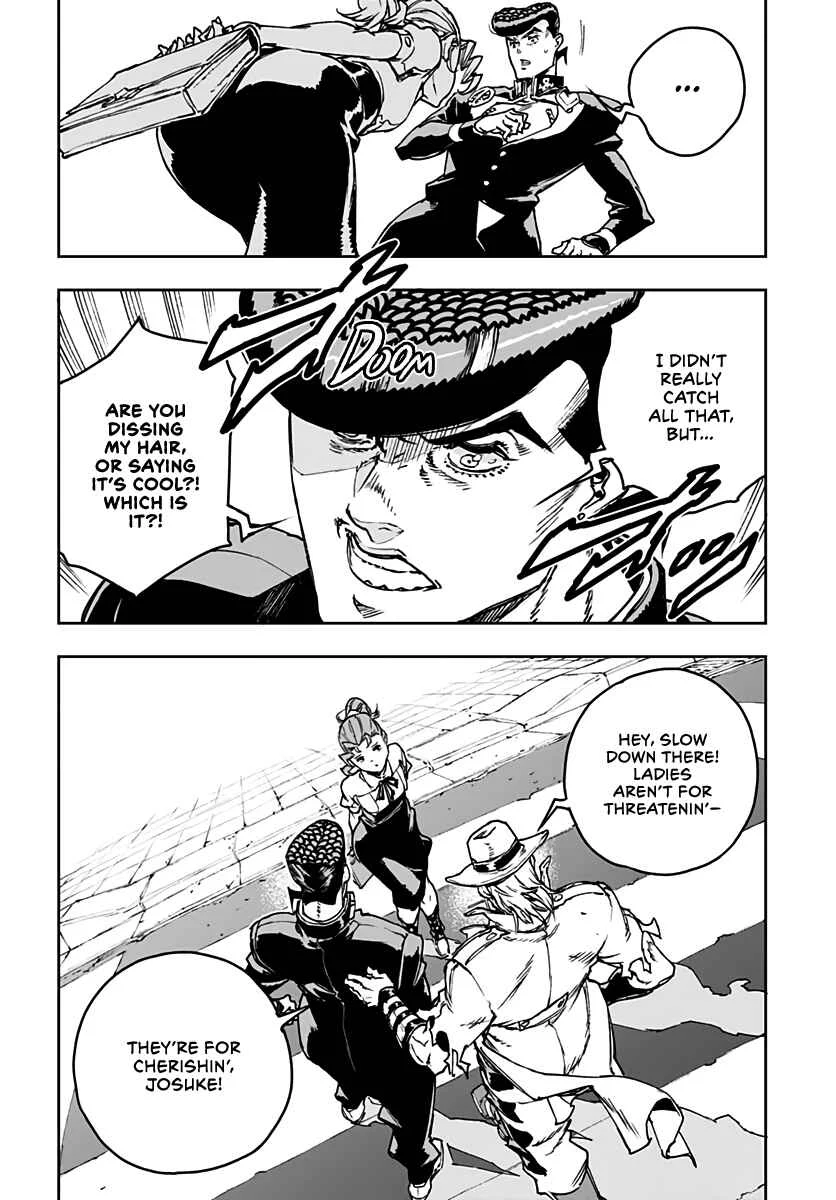 JoJo’s Bizarre Adventure: Shining Diamond’s Demonic Heartbreak Chapter 3 - Page 12