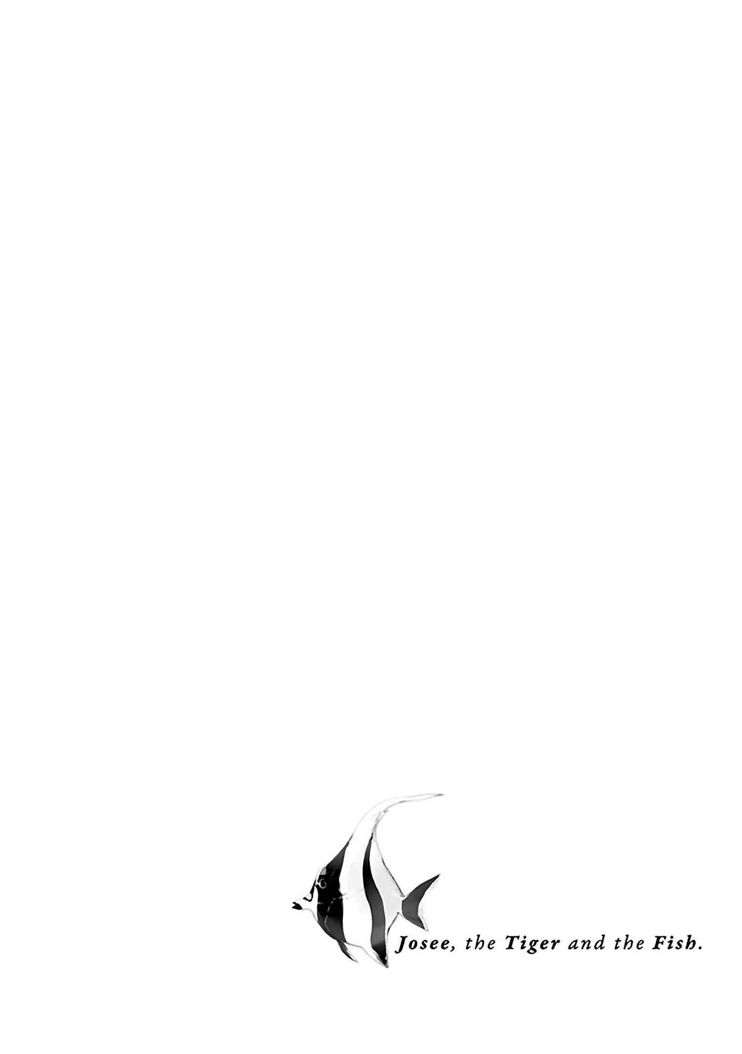 Josee, the Tiger and the Fish Chapter 1: Chapter 1 - Page 10