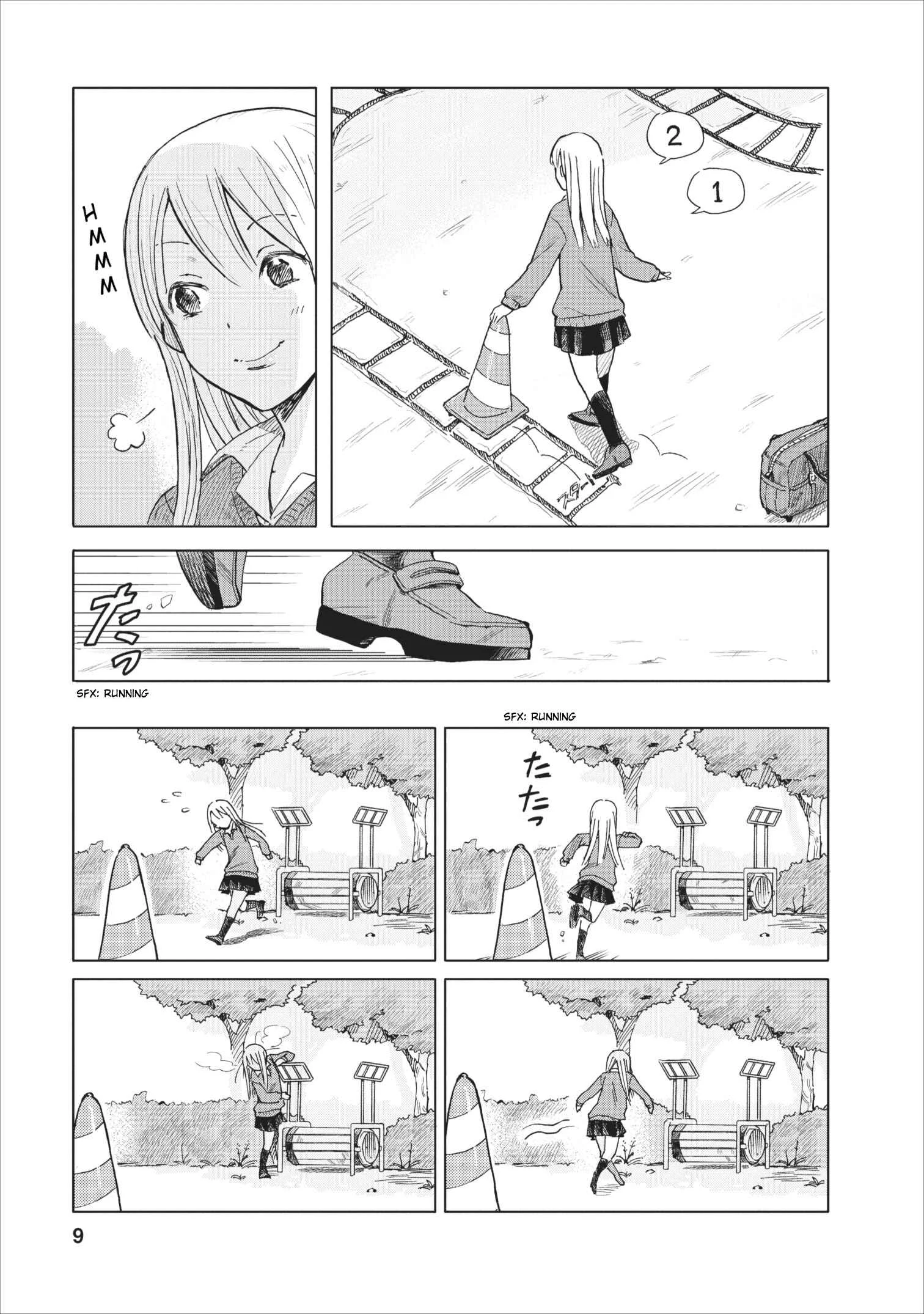 Joshi Kausei Chapter 1: The High School Girl and the Traffic Cone - Page 9
