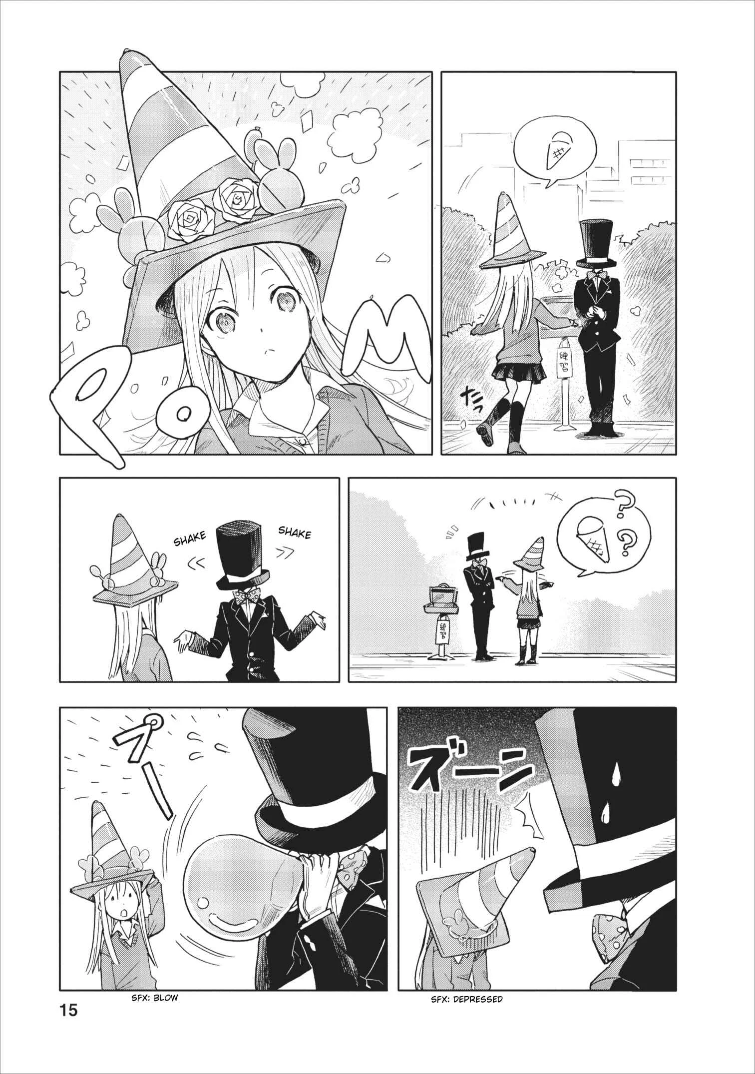 Joshi Kausei Chapter 1: The High School Girl and the Traffic Cone - Page 15