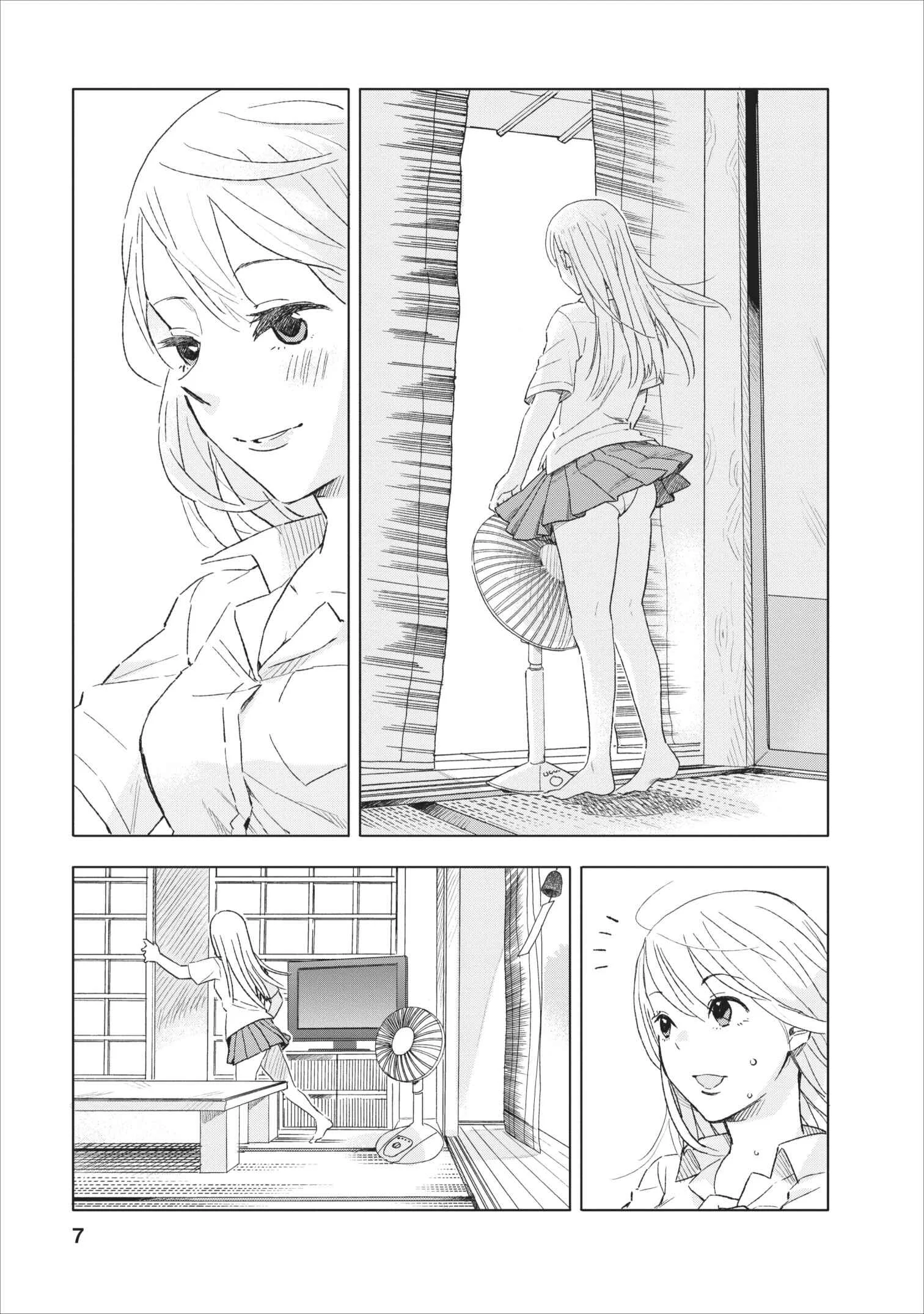 Joshi Kausei Chapter 2: The High School Girl and the Electric Fan - Page 7