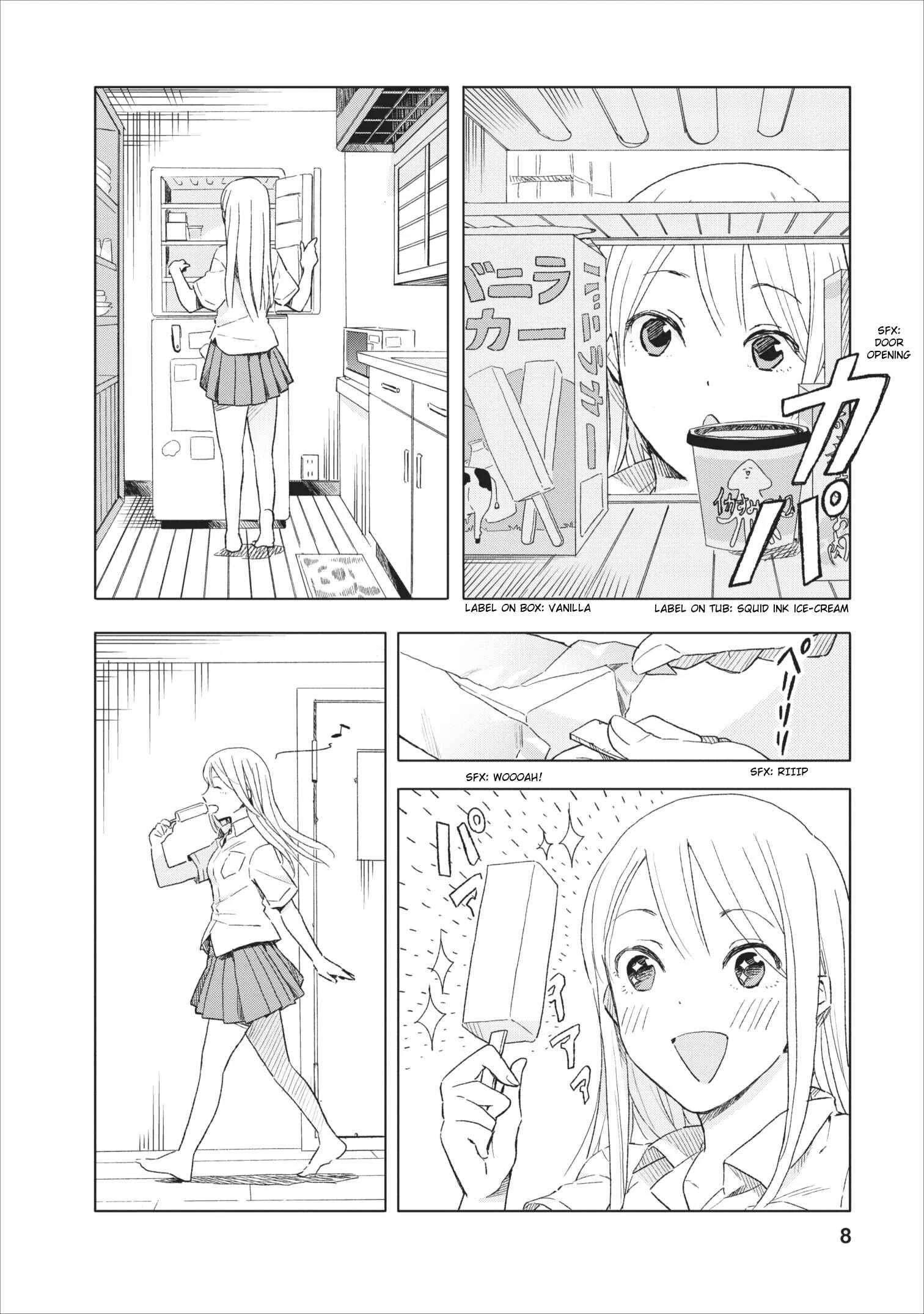 Joshi Kausei Chapter 2: The High School Girl and the Electric Fan - Page 8