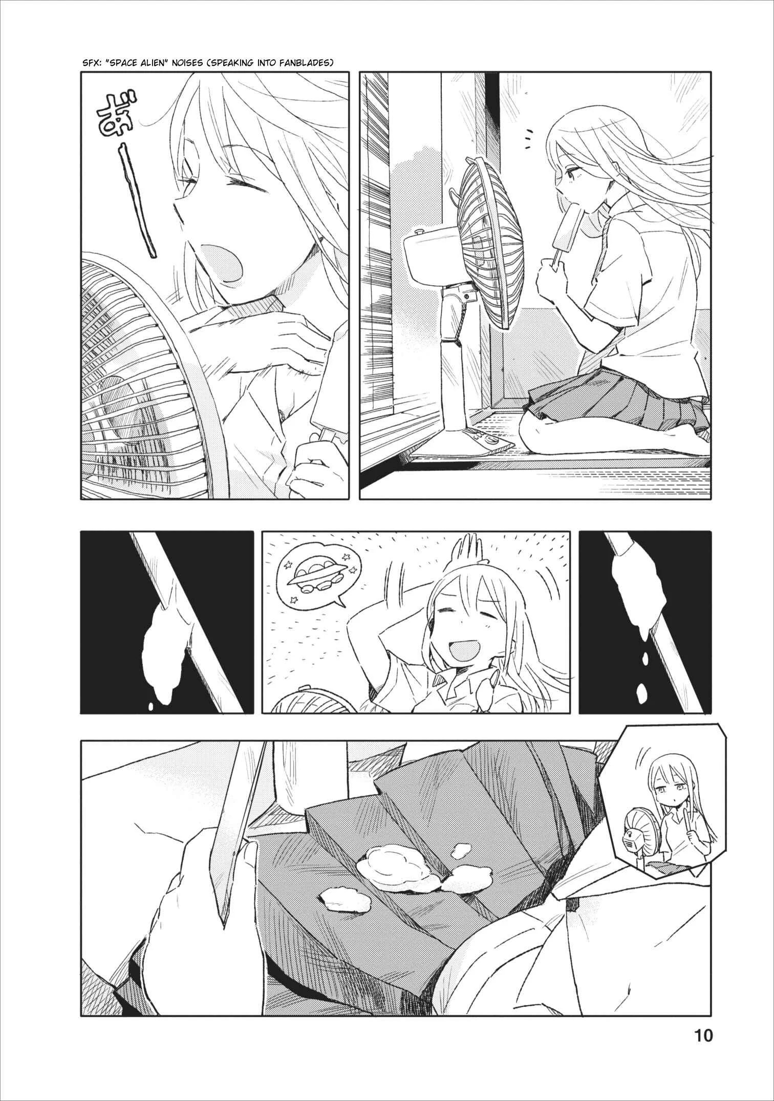 Joshi Kausei Chapter 2: The High School Girl and the Electric Fan - Page 10