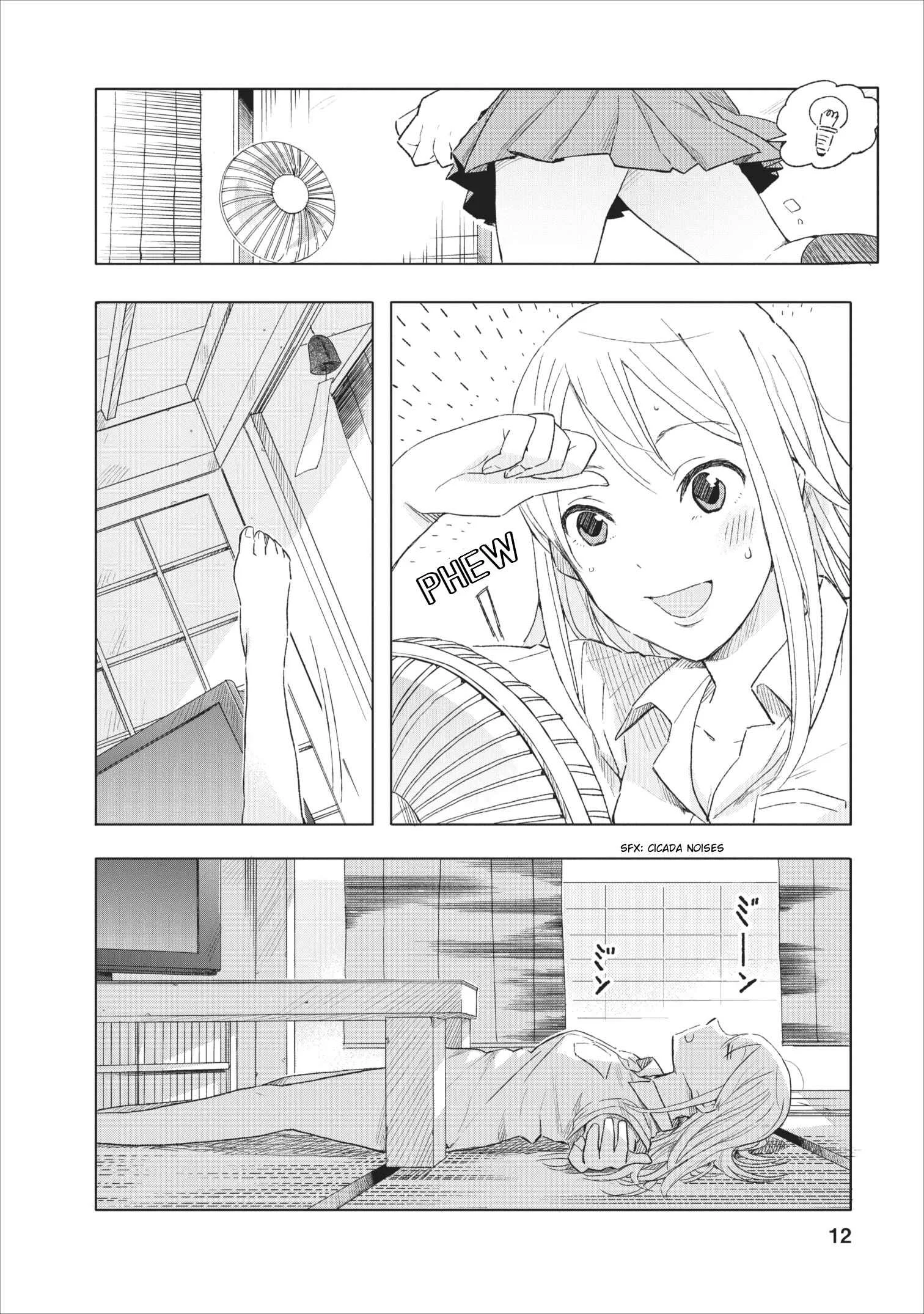 Joshi Kausei Chapter 2: The High School Girl and the Electric Fan - Page 12
