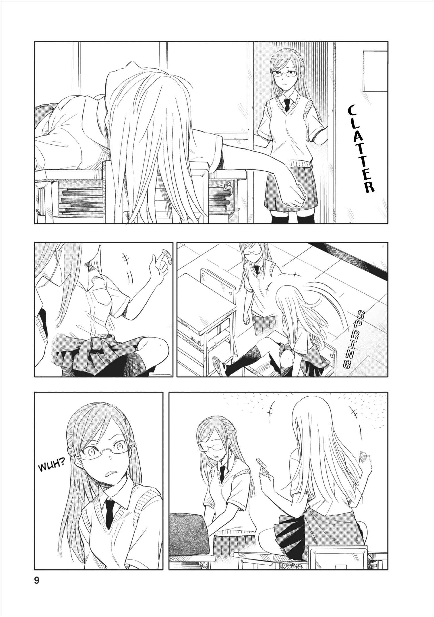 Joshi Kausei Chapter 3: The High School Girl and the Eyedrops - Page 8