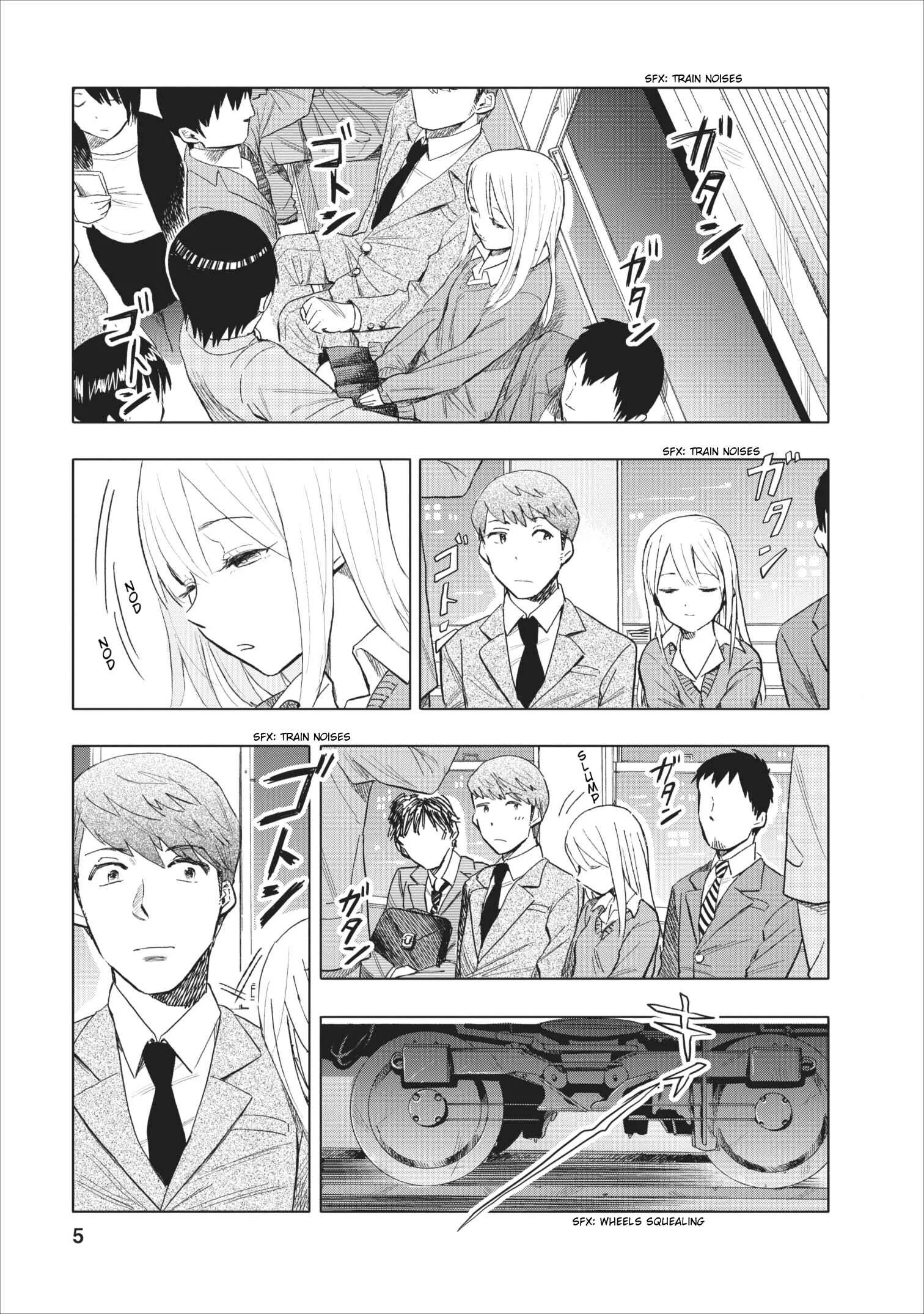 Joshi Kausei Chapter 5: The High School Girl and the Train - Page 5