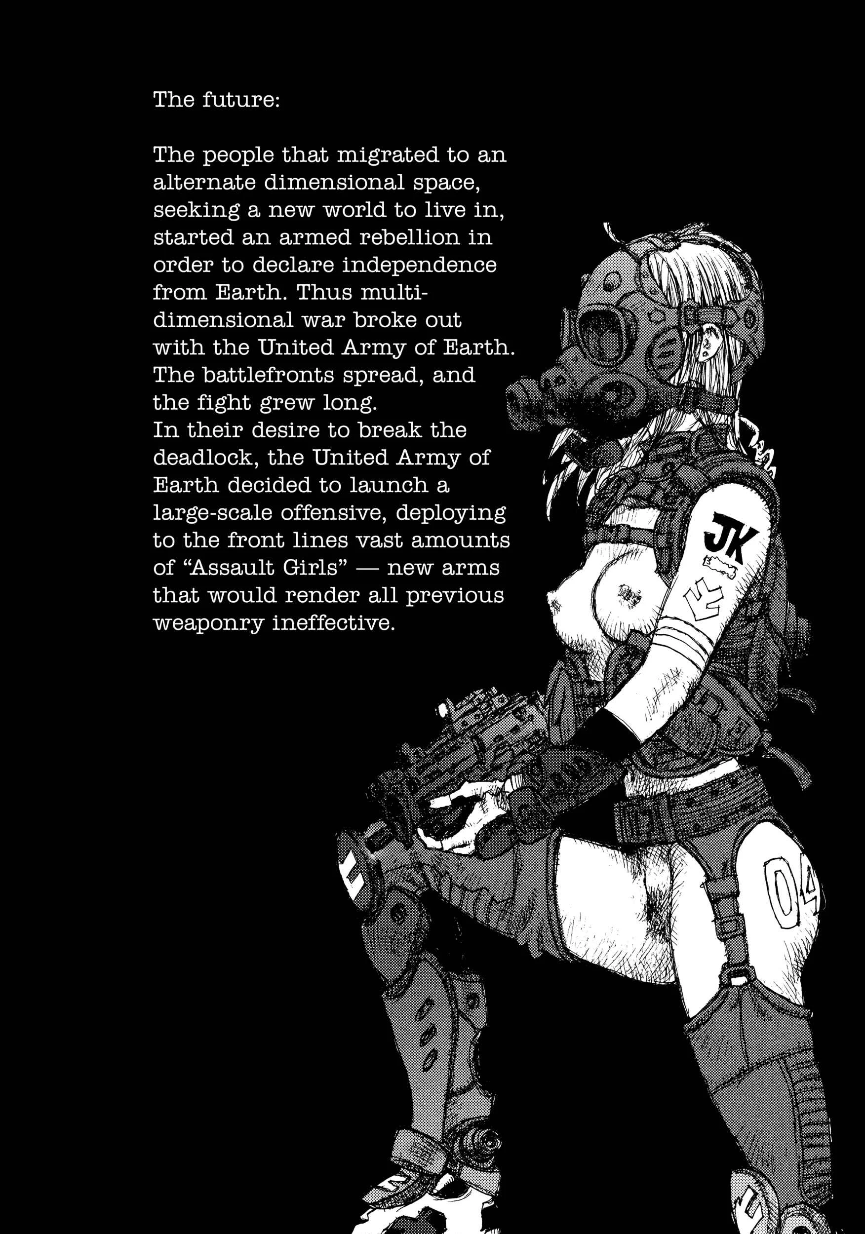 Joshi Kouhei Chapter 1: The 13th Independent Assault Girl Hunting Platoon 01 - Page 8