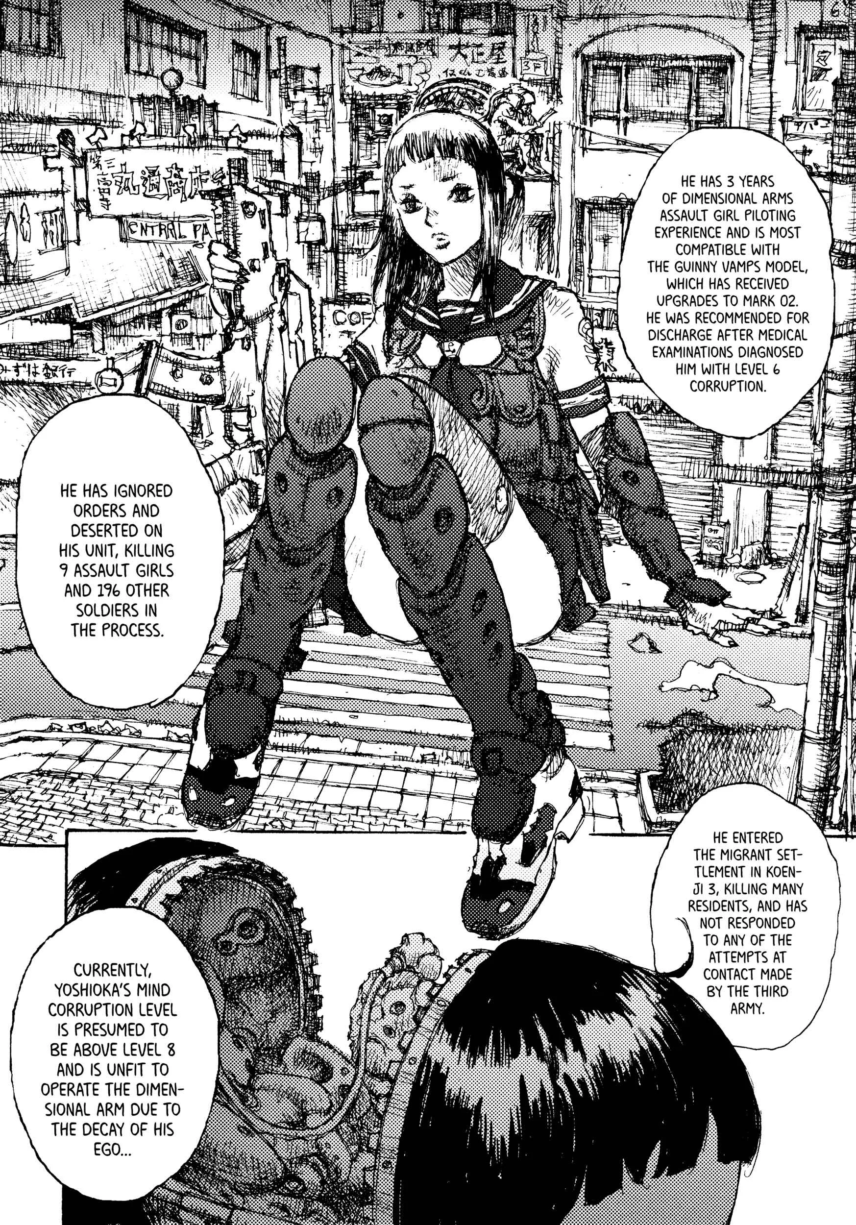 Joshi Kouhei Chapter 1: The 13th Independent Assault Girl Hunting Platoon 01 - Page 14