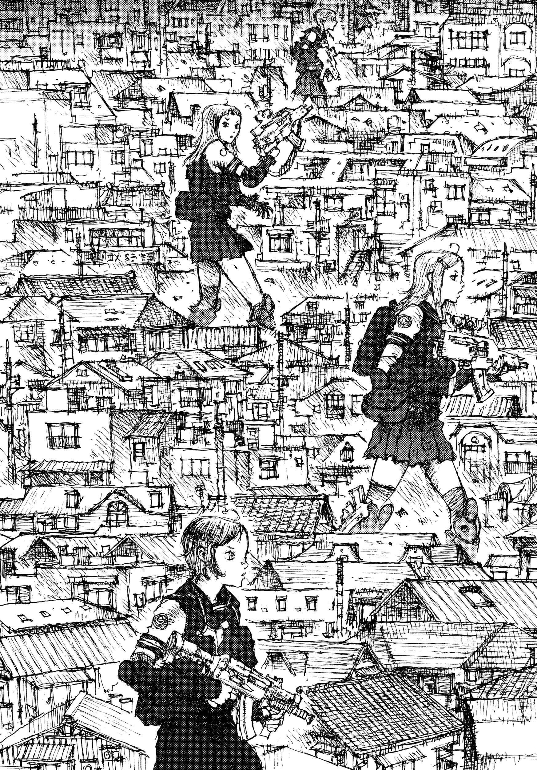 Joshi Kouhei Chapter 1: The 13th Independent Assault Girl Hunting Platoon 01 - Page 21